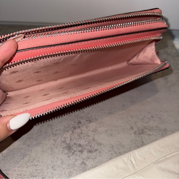 Kate Spade New York Patterson Drive Anita Wristlet Wallet Pink/Coralish - Picture 6 of 7